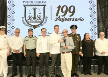 Reconocen labor de quienes son y han sido parte del Poder Judicial del Estado de Chiapas
