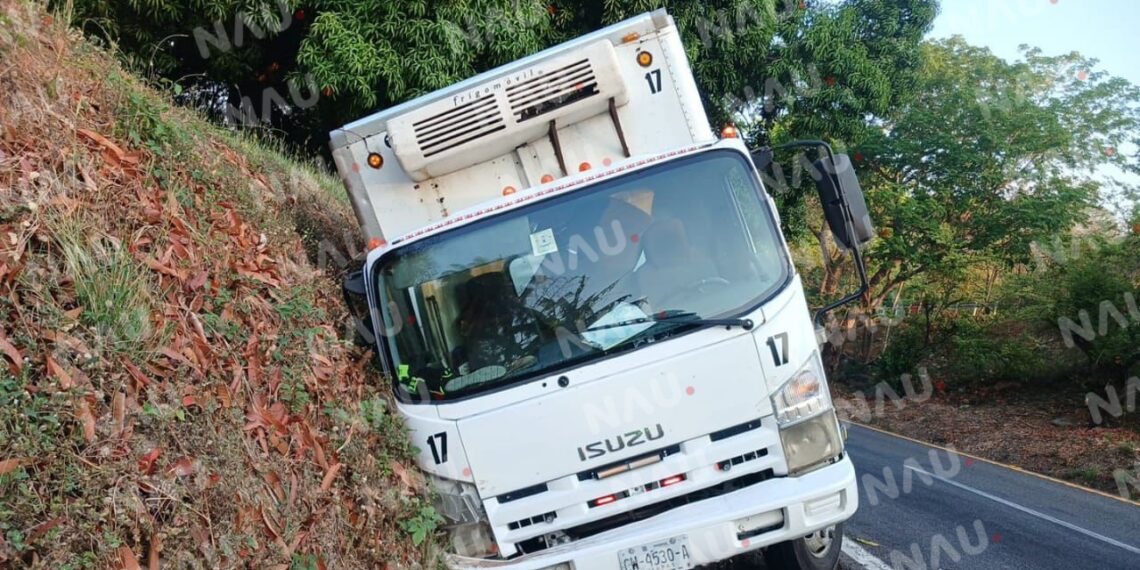Se salió de la carretera Pijijiapan – Mapastepec