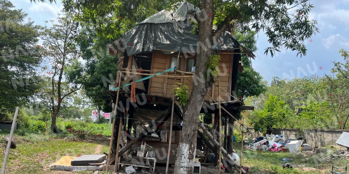 Encuentran sin vida a indigente en cabaña junto a hotel en Tapachula