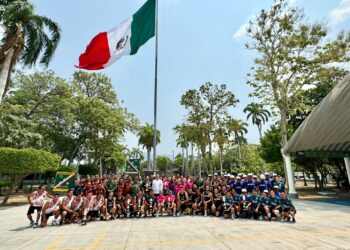 Rutilio Escandón reconoce a participantes de los Juegos Militares Etapa Área Geográfica Sur 2024