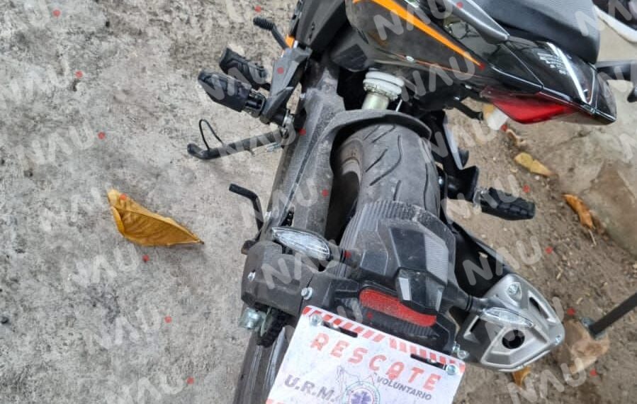 SAE atiende a persona lesionada en el Boulevard Príncipe Akishino