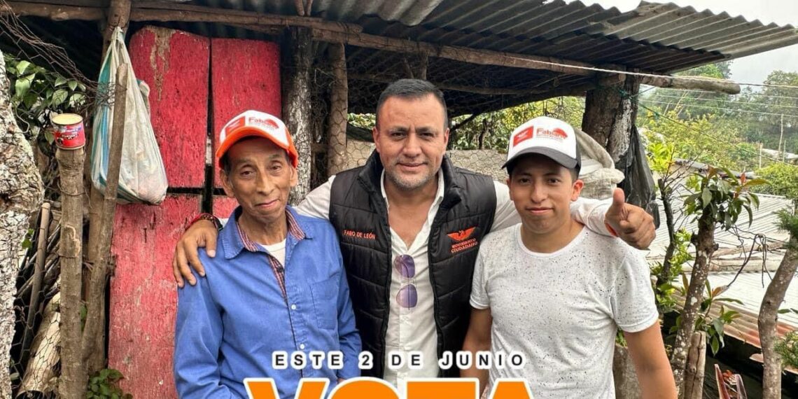 Fabián Barrios de León, recibe apoyo unánime de las comunidades de Unión Juárez