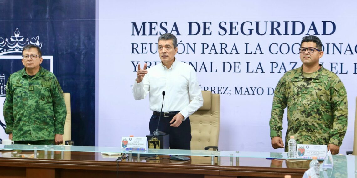En Chiapas, Mesa de Seguridad se declara en sesión permanente ante próxima jornada electoral