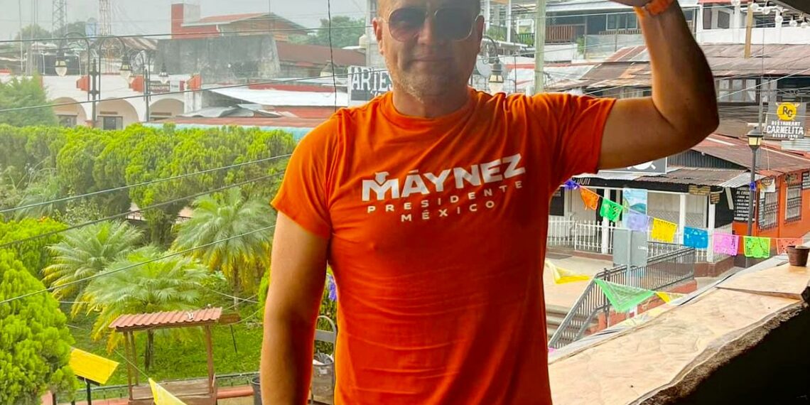 Fabián Barrios de León, invita a votar por lo nuevo en Unión Juárez