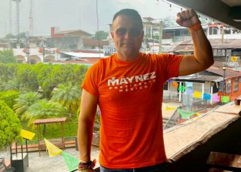 Fabián Barrios de León, invita a votar por lo nuevo en Unión Juárez