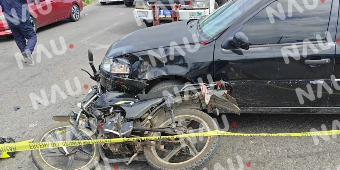 Muere motociclista que se accidentó en la 7 sur y libramiento sur oriente