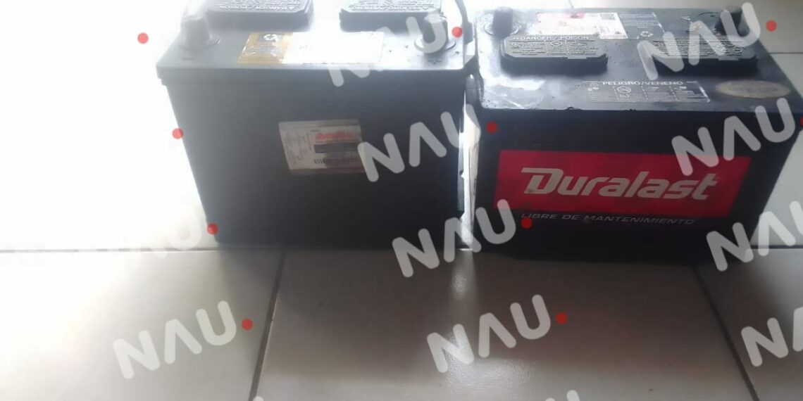 Recuperan batería robada a ambulancias de SAE