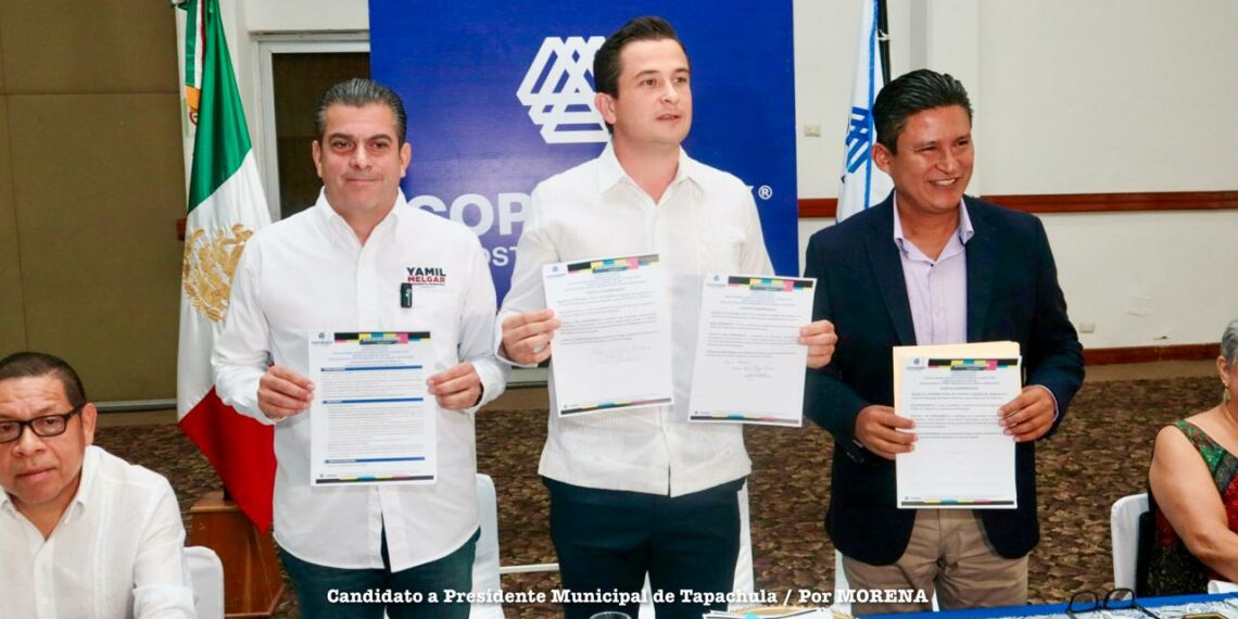 Vamos por un Tapachula con un enfoque de desarrollo económico: Yamil Melgar.