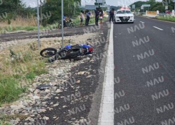 Accidente de Motocicleta en Mapastepec Deja un Herido
