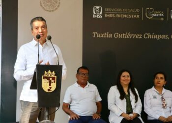 Reconoce Rutilio Escandón al presidente AMLO por la consolidación del programa La Clínica es Nuestra