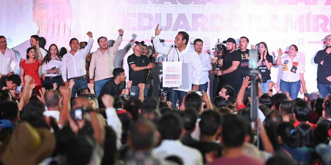 Desde la tierra que lo vio nacer, agradece Eduardo Ramírez por su triunfo como gobernador
