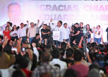 Desde la tierra que lo vio nacer, agradece Eduardo Ramírez por su triunfo como gobernador