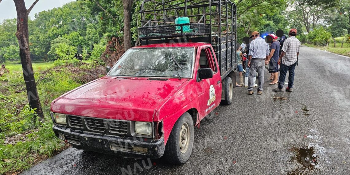 Accidente de motocicleta deja dos lesionados en Mapastepec