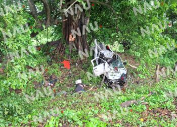 Accidente Automovilístico en el Tramo Pijijiapan – Tonalá deja dos muertos