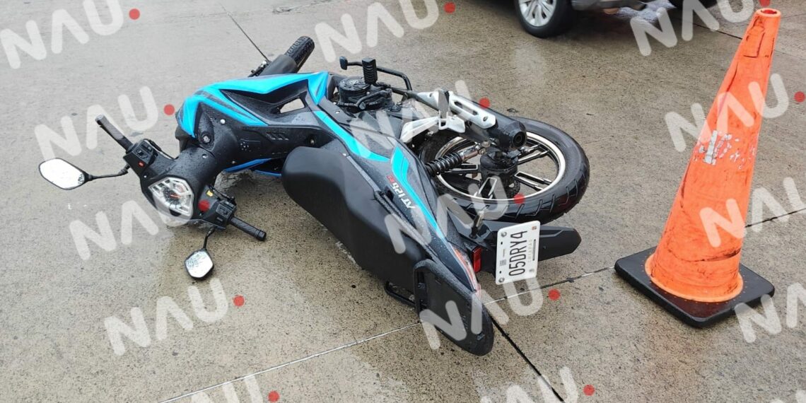 Accidente vehicular en la 4 Sur a la altura de Ceramat