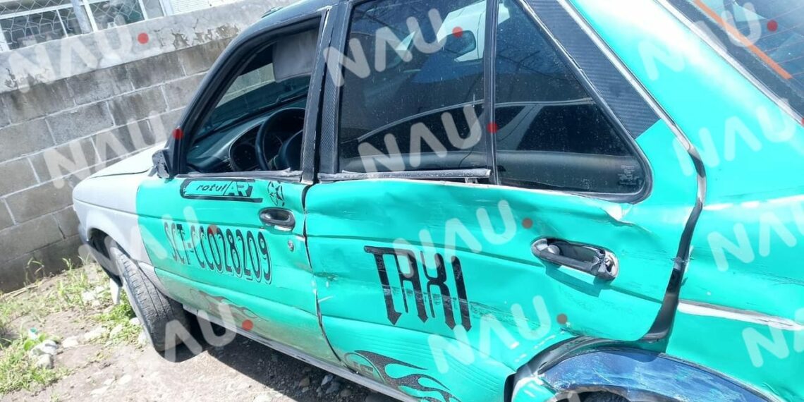 Accidente vehicular en la carretera Puerto Madero-Tapachula