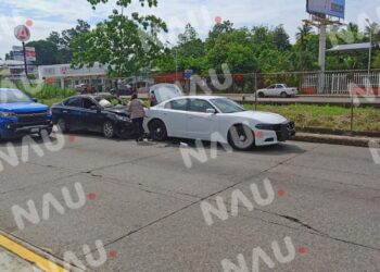Accidente en Tapachula, Chiapas: Daños materiales por miles de pesos