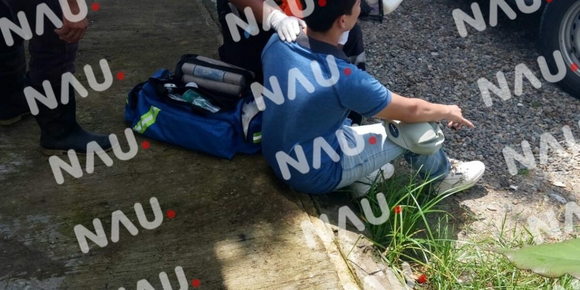 Joven de 21 Años Sufre Herida en el Cuello