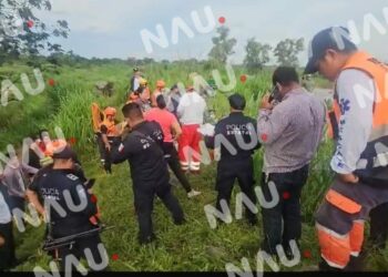 Localizan cuerpo de rescatista arrastrado por corriente del río Coatán en Tapachula