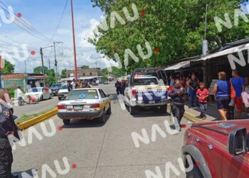 Menor fue arrollada por un taxi en Tapachula
