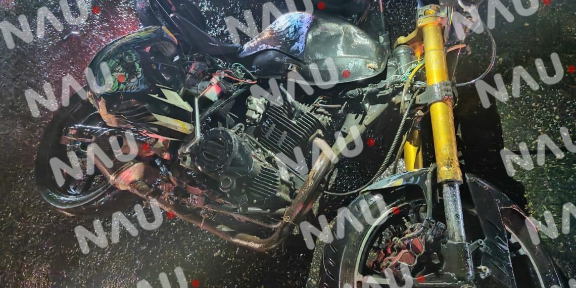 Motociclista Herido Tras accidente