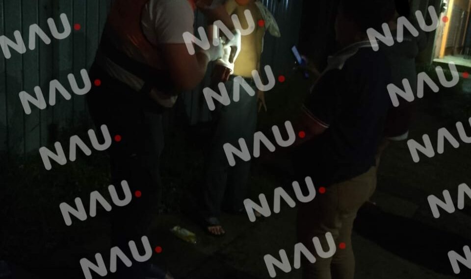 Un Hombre fue Herido con Machete en un asalto