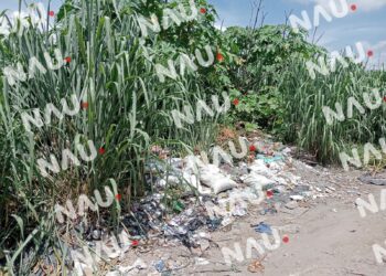 Habitantes de la Colonia La Gloria Denuncian Basurero Improvisado en Antiguo Edificio de Gasolinera