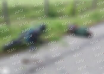 Accidente de Motocicleta en el Ejido Francisco Sarabia