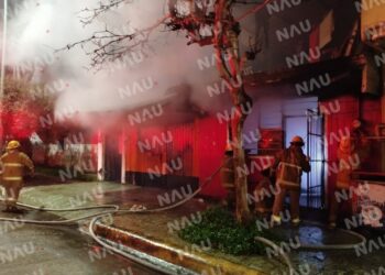 Protección Civil de Tapachula Atiende Incendio en Casa Habitación