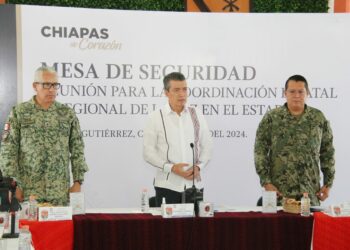 Huracán Beryl ha tocado tierra; pide Rutilio Escandón extremar precauciones por efectos en Chiapas