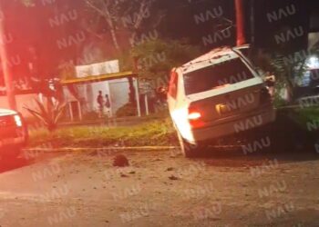 Accidente vehicular en Tapachula deja dos lesionados leves
