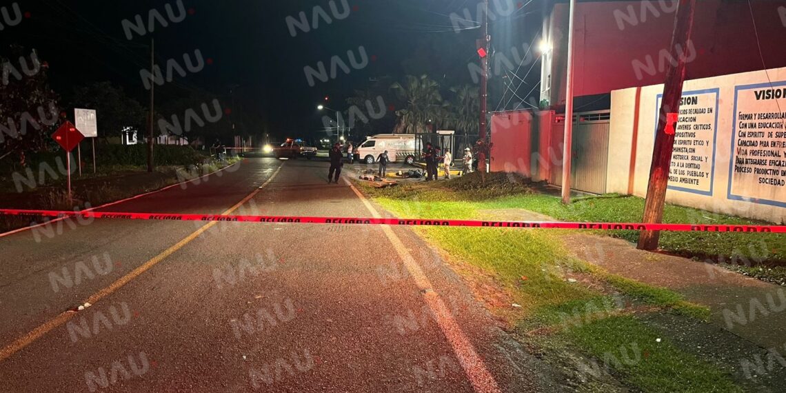 Trágico accidente cobra la vida de un joven en Tuxtla Chico