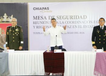 Gracias a la coordinación de todas las autoridades, Chiapas registra 48 horas de saldo blanco: Rutilio Escandón