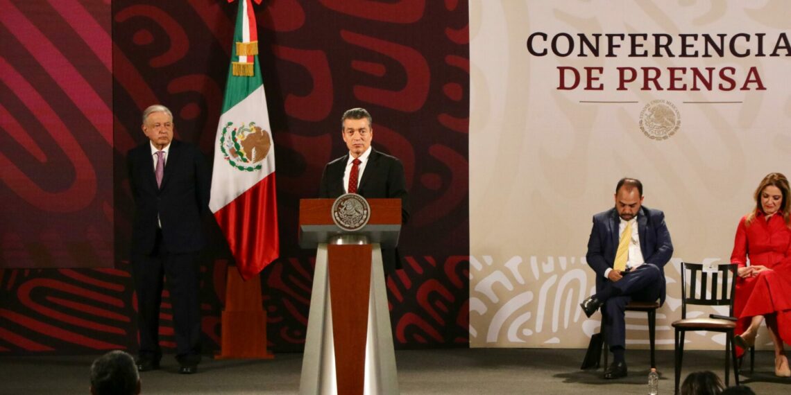 Reconoce Rutilio Escandón al presidente AMLO por la consolidación del Tren Maya y beneficios en Chiapas
