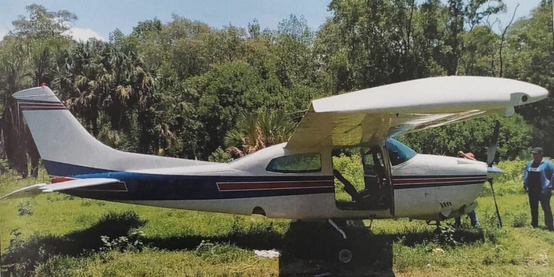 FGR LOGRA DECLARATORIA DE ABANDONO DE UNA AERONAVE EN CHIAPAS