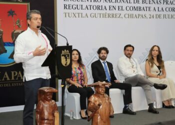 Inaugura Rutilio Escandón Encuentro Nacional de Buenas Prácticas de Mejora Regulatoria en el Combate a la Corrupción
