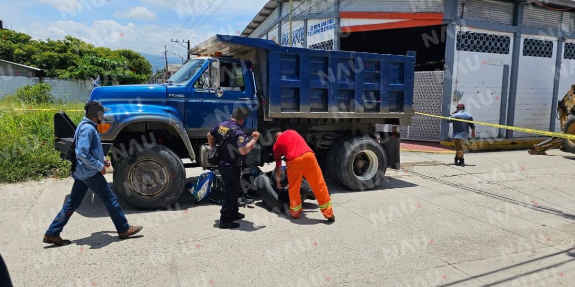 Accidente de Motocicleta en Mapastepec deja un lesionado