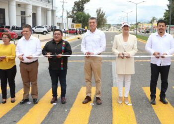 En Comitán, inaugura Rutilio Escandón la segunda etapa del bulevar Roberto Albores Guillén