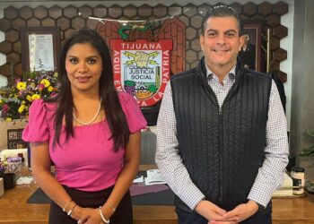 En unidad Tijuana y Tapachula por una migración más humanista: Yamil Melgar y Montserrat Caballero.