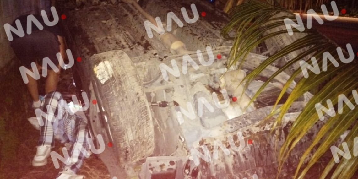 Accidente Vehicular en Tuxtla Chico Deja a Dos Personas Lesionadas