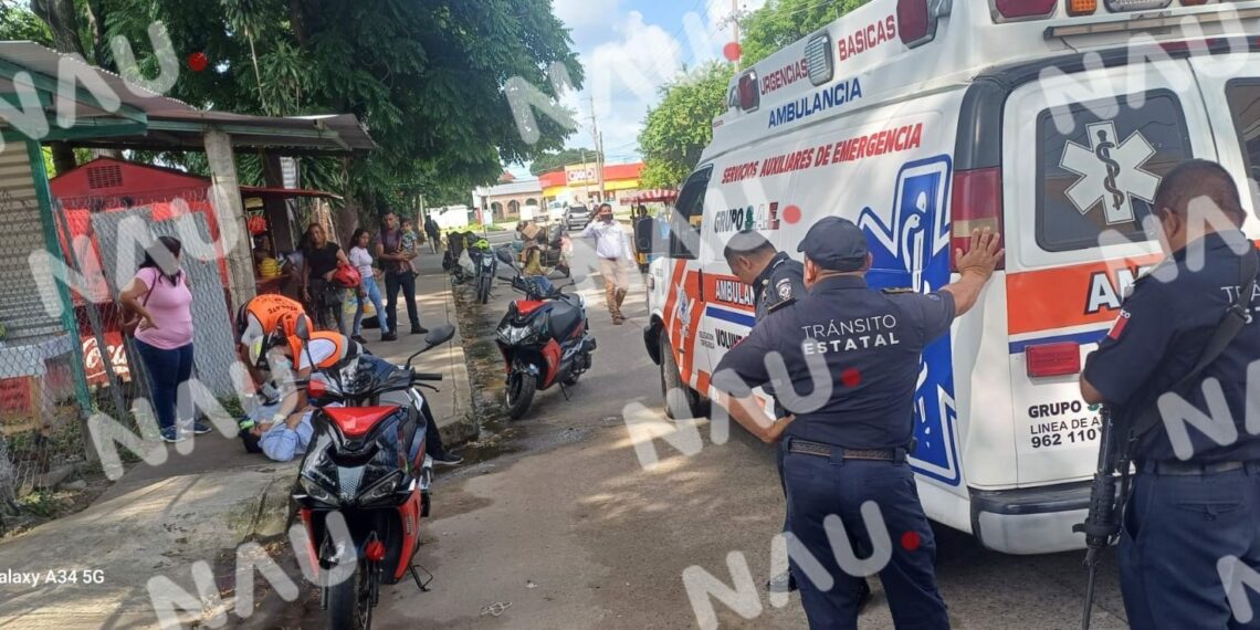 Accidente de Motocicleta en Tapachula: Exceso de Velocidad y Falta de Precaución