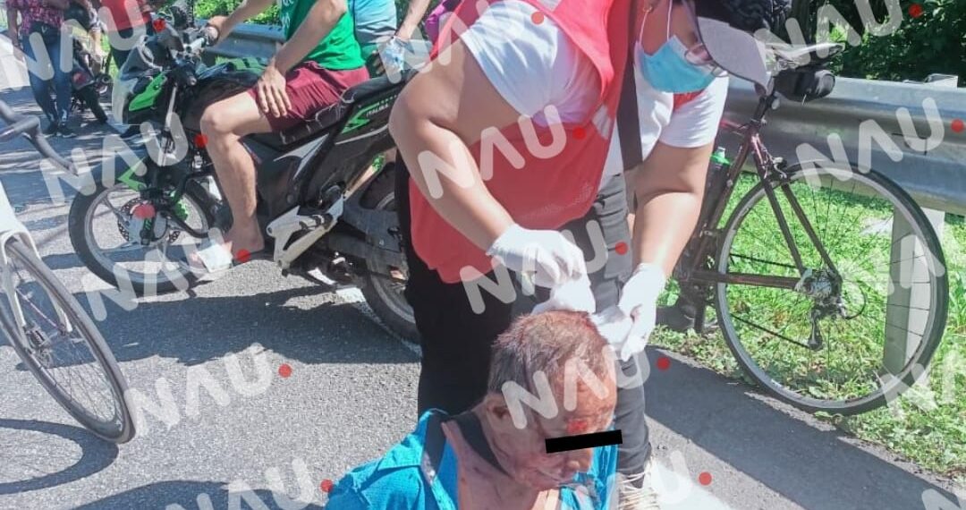 Accidente en Motocicleta Deja a Anciano con Lesiones Graves en Pijijiapan