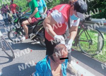 Accidente en Motocicleta Deja a Anciano con Lesiones Graves en Pijijiapan