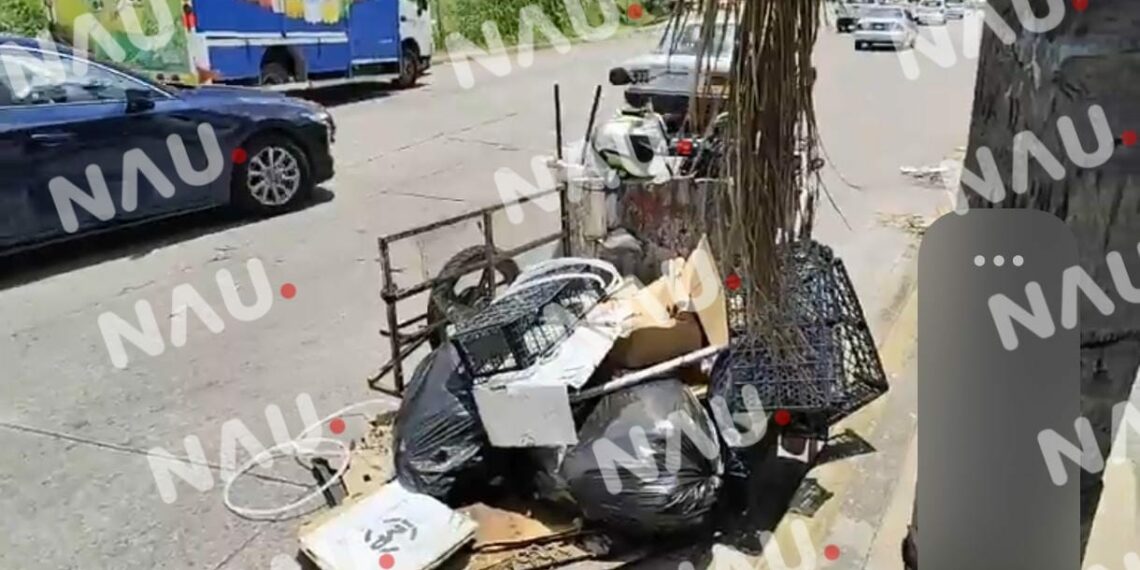 Accidente en Tapachula deja a joven herida en el Par Vial