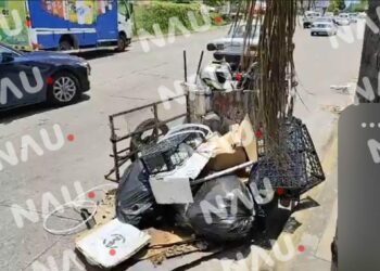 Accidente en Tapachula deja a joven herida en el Par Vial