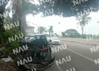 Accidente por Alcance en Tapachula Deja Daños Materiales