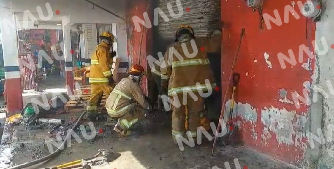 Conato de Incendio en el Mercado San Juan de Tapachula Moviliza a Bomberos y SAE