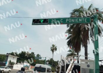 Restablecen Funcionamiento de Dos Semáforos Cruciales en Tapachula