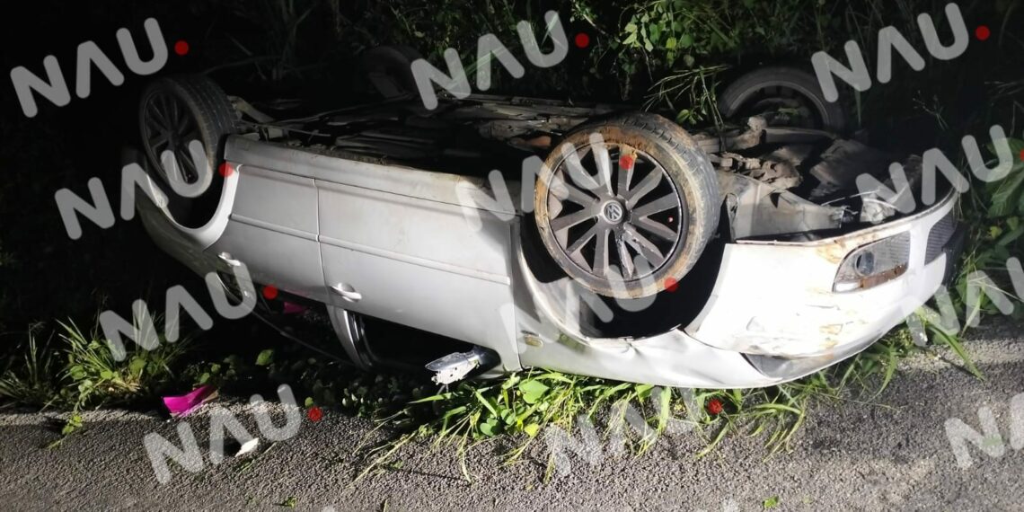 Volcadura en Carretera Nueva Alemania Tapachula*