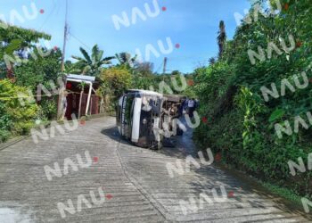 Trágico accidente en Unión Juárez: un muerto y nueve heridos